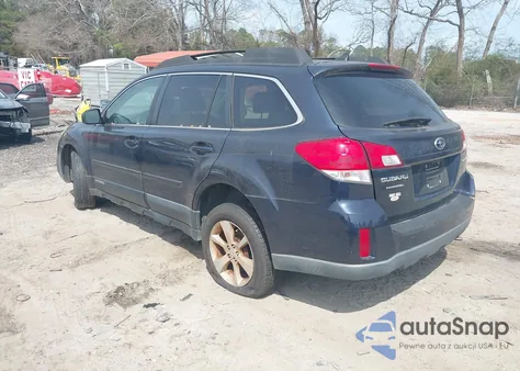 2013 Subaru Outback 2.5I Limited z USA, uszkodzony, nr VIN 4S4BRCJC7D3303382
